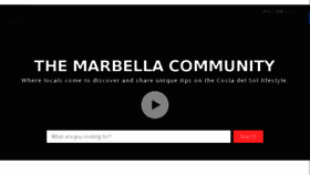 What Marbellafamilyfun.com website looked like in 2017 (7 years ago)