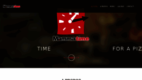 What Mamma-time.com website looked like in 2017 (7 years ago)