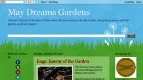 What Maydreamsgardens.com website looked like in 2017 (7 years ago)