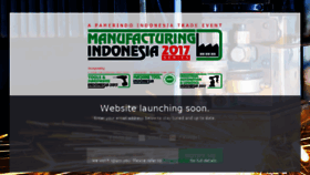 What Manufacturingindonesia.com website looked like in 2017 (7 years ago)