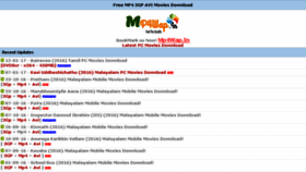 What Malluvilla.in website looked like in 2017 (7 years ago)
