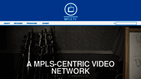What Mpls.tv website looked like in 2017 (7 years ago)