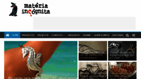 What Materiaincognita.com.br website looked like in 2017 (7 years ago)