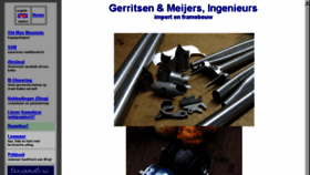 What M-gineering.nl website looked like in 2017 (7 years ago)
