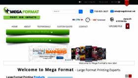What Megaformat.net website looked like in 2017 (7 years ago)