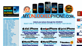 What Myunlockedphone.com website looked like in 2017 (7 years ago)