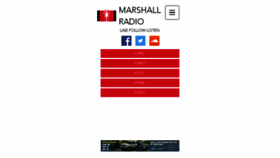What Marshallradio.net website looked like in 2017 (7 years ago)