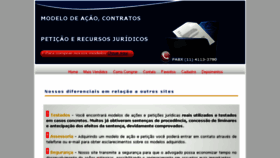 What Modelosdeacaoepeticao.com.br website looked like in 2017 (7 years ago)