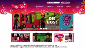 What Mylifeasdolls.com website looked like in 2017 (7 years ago)
