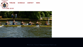 What Marlowtownregatta.org website looked like in 2017 (7 years ago)