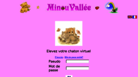 What Minouvallee.com website looked like in 2017 (7 years ago)