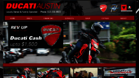 What Motoaustin.com website looked like in 2017 (7 years ago)