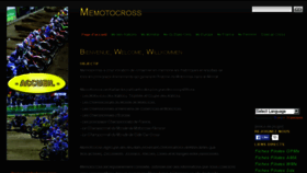What Memotocross.fr website looked like in 2017 (7 years ago)