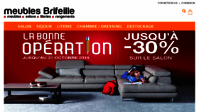 What Meubles-brifeille.com website looked like in 2017 (7 years ago)
