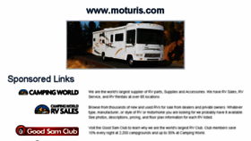 What Moturis.com website looked like in 2017 (7 years ago)