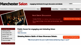 What Manchestersalon.org.uk website looked like in 2017 (7 years ago)