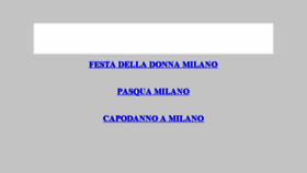 What Milanoeventi.it website looked like in 2017 (7 years ago)