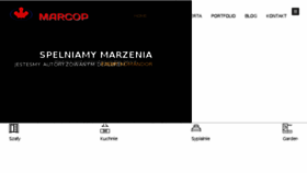 What Marcop.pl website looked like in 2017 (7 years ago)