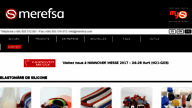 What Merefsa.fr website looked like in 2017 (7 years ago)