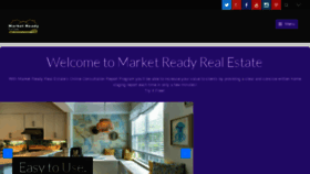 What Marketreadyrealestate.com website looked like in 2017 (7 years ago)