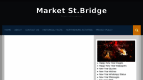 What Marketstbridge.com website looked like in 2017 (7 years ago)