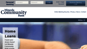 What Mineolacb.com website looked like in 2017 (8 years ago)