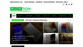 What Mudation.com website looked like in 2017 (7 years ago)
