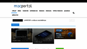 What Macportal.hu website looked like in 2017 (7 years ago)