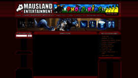 What Mausland.de website looked like in 2017 (9 years ago)