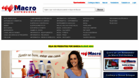What Macrodistribuidora.com.br website looked like in 2017 (7 years ago)