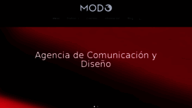 What Modo3.net website looked like in 2017 (7 years ago)