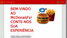 What Mcexperiencia.com.br website looked like in 2017 (7 years ago)