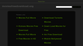 What Moviesfreedownload.org website looked like in 2017 (7 years ago)