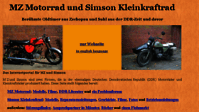 What Mz-und-simson.de website looked like in 2017 (7 years ago)