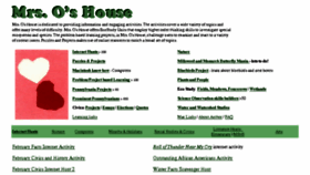 What Mrsoshouse.com website looked like in 2017 (7 years ago)