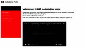 What Medarbejder.g4s.dk website looked like in 2017 (7 years ago)