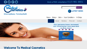 What Medicalcosmeticsltd.co.uk website looked like in 2017 (7 years ago)