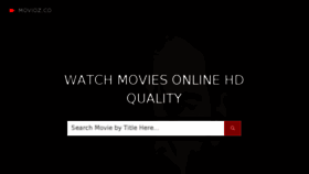 What Movioz.co website looked like in 2017 (7 years ago)