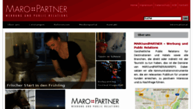 What Maroundpartner.com website looked like in 2017 (7 years ago)