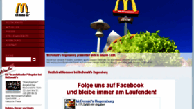 What Mcdonalds-regensburg.de website looked like in 2017 (7 years ago)