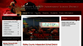 What Motleyco.org website looked like in 2017 (7 years ago)