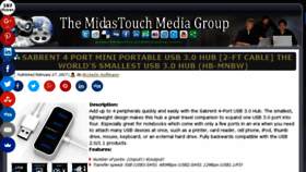 What Midastouchmediagrp.com website looked like in 2017 (7 years ago)