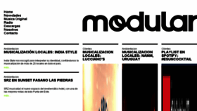 What Modularmusica.com website looked like in 2017 (7 years ago)