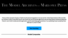 What Modelscomposites.com website looked like in 2017 (7 years ago)