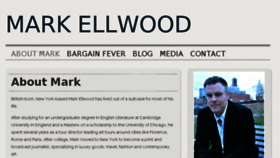 What Mark-ellwood.com website looked like in 2017 (7 years ago)