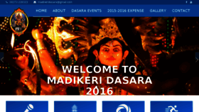 What Madikeridasara.com website looked like in 2017 (7 years ago)
