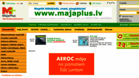 What Majaplus.lv website looked like in 2017 (7 years ago)