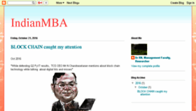 What Makemymba.com website looked like in 2017 (7 years ago)