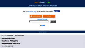 What Movieloverz.net website looked like in 2017 (7 years ago)