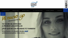 What Mejorconlentillas.com website looked like in 2017 (7 years ago)